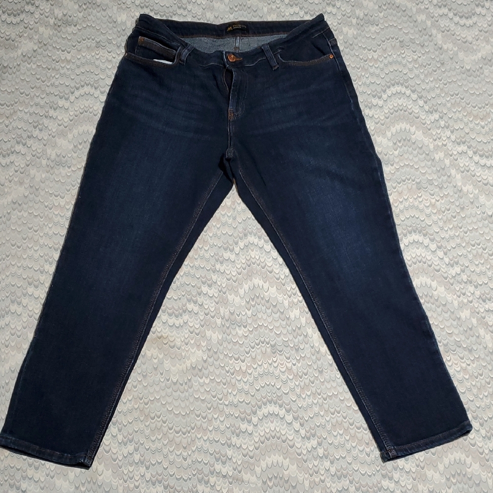 Lee Women's Navy Jeans 10 Medium